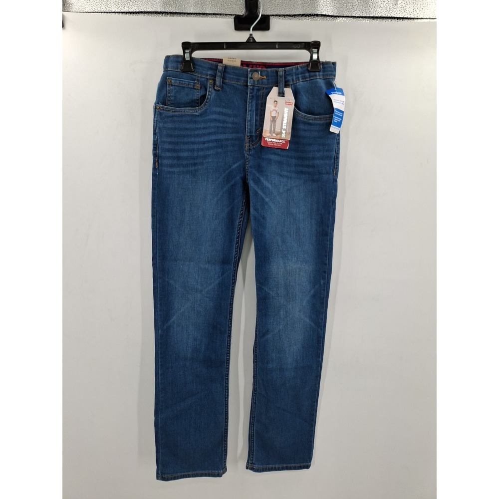 Levis 514 Straight Adjustable Performance 16 Regular‎ 28x30 Boys Jeans NWT